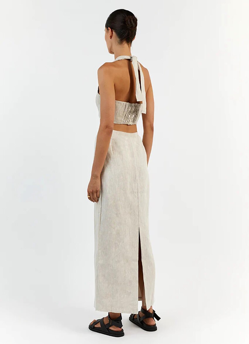 Larsen סט גופייה וחצאית מקסי